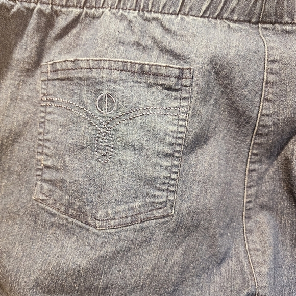 Cathy Danies Y2K  Crop jeans size XL - Picture 6 of 10